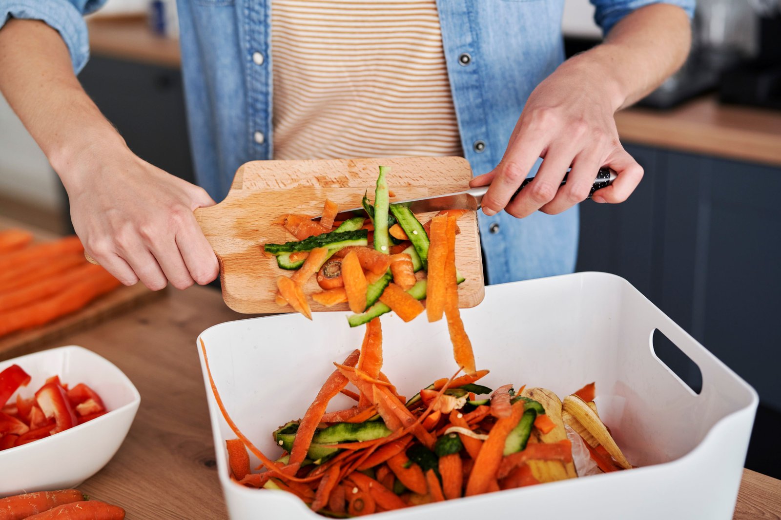Maintain healthy lifestyle by eating organic vegetables