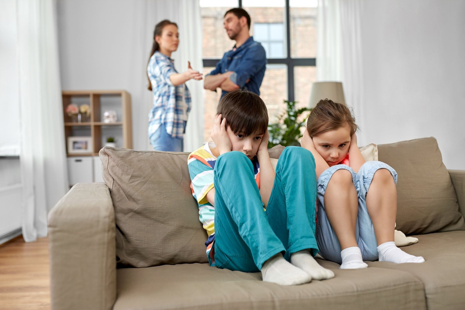 Misunderstanding leading to heated argument between husband and wife 