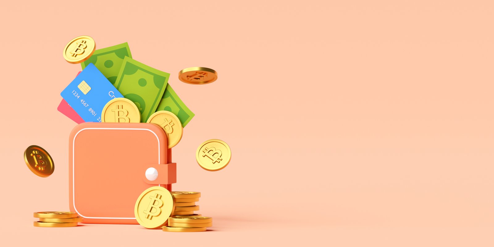 coins dropping from wallet